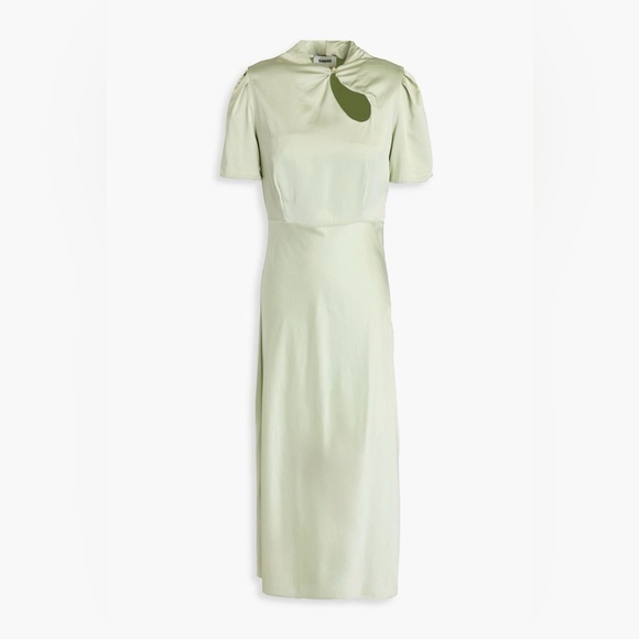 SANDRO
Stretch-satin midi dress - Picture 1 of 6